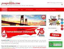 Tablet Screenshot of pempekkita.com